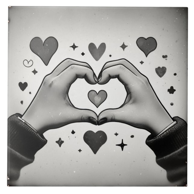 expressed my heart tile (Front)