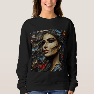 Expression artistique Sweatshirt féminine 14