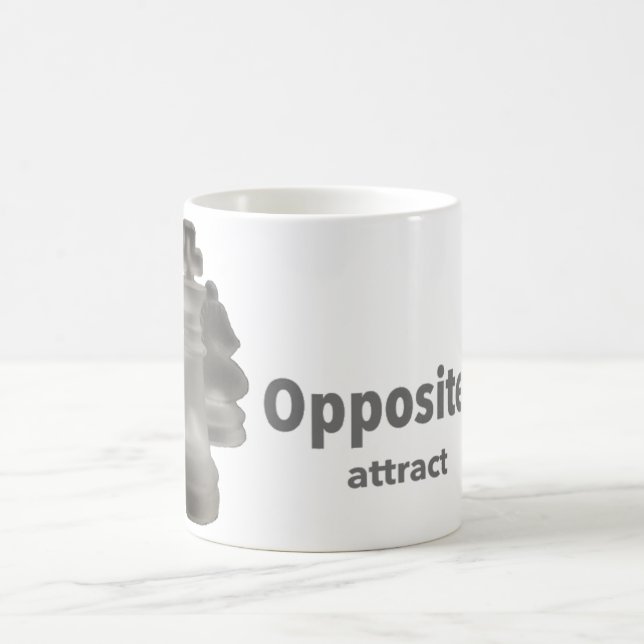 Expression classique Mug "Attrait opposé" (Centre)