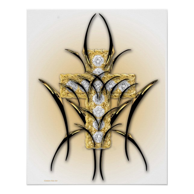 "Expression de grâce", affiche brillante (Devant)