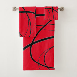 Expression en rouge et en noir