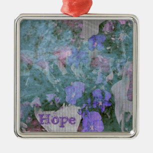 Expression of Hope Metal Ornament