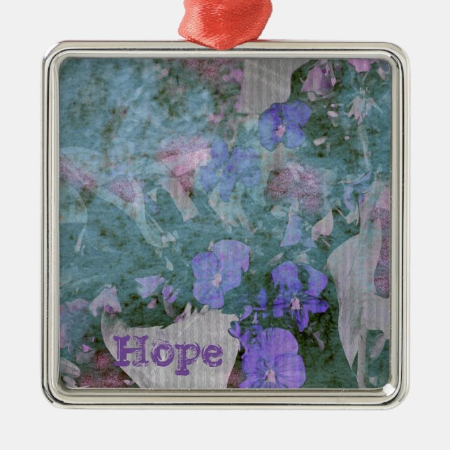 Expression of Hope Metal Ornament (Front)