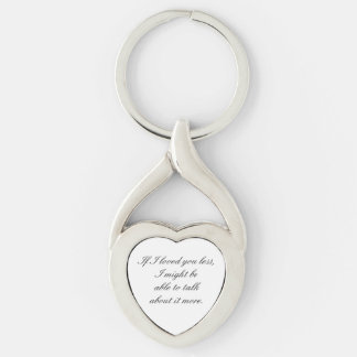 Expression of love keychain