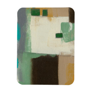 Expressionist Painting with Heavy Brush Strokes Magnet