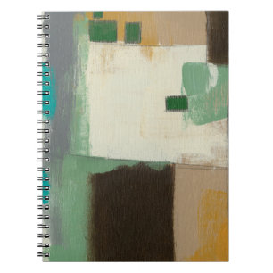 Expressionist Painting with Heavy Brush Strokes Notebook