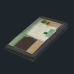 Expressionist Painting with Heavy Brush Strokes Trifold Wallet<br><div class="desc">Fans of Kandinsky,  Pollack,  or Rothko will love this expressionist painting. Debate your friends about the use of colour,  or what emotions the heavy brush strokes are meant to convey. Whatever you do,  purchase one today!</div>