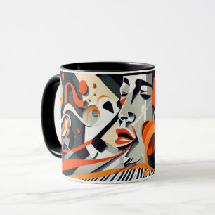 Expressions de Mug de Jazz