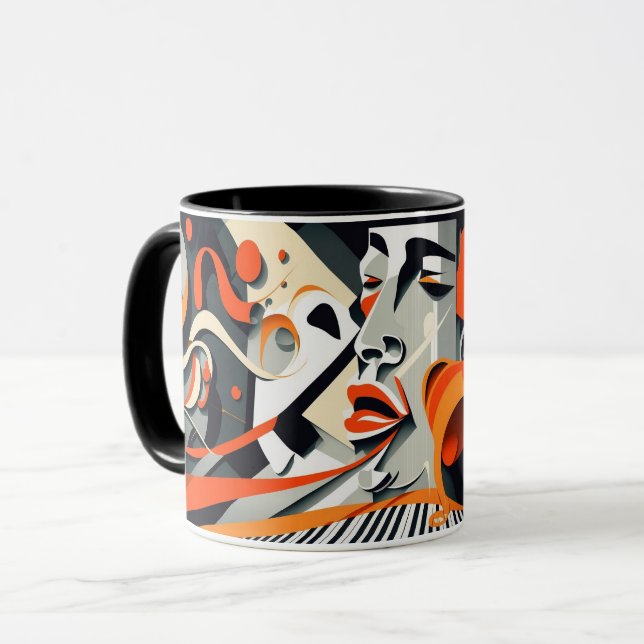 Expressions of Jazz Mug (Front Left)
