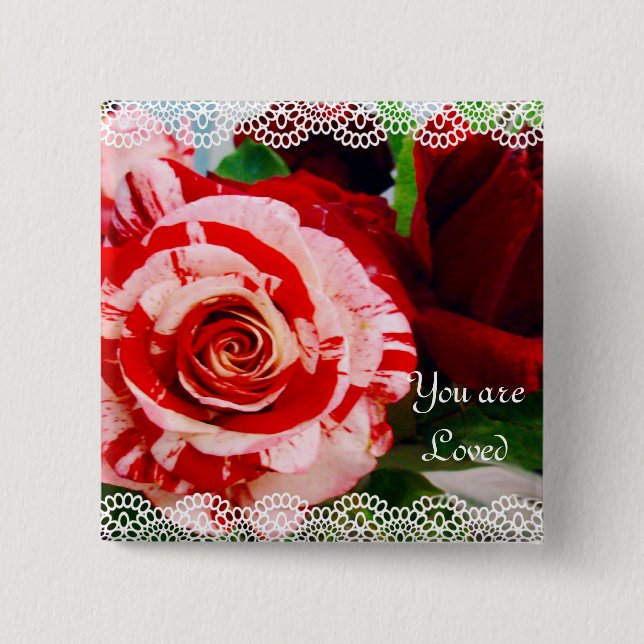 Expressions of Love_ 2 Inch Square Button (Front)