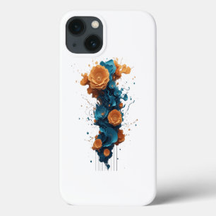 Expressive Abstraction: Emotion in Motion iPhone 13 Case
