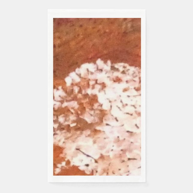 Expressive bloom Paper Napkin (Front)