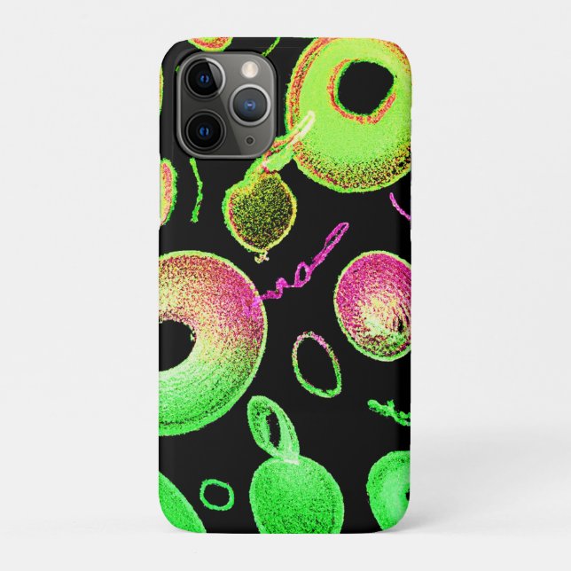 Expressive Colour Pattern Abstract Artistry Case-Mate iPhone Case (Back)