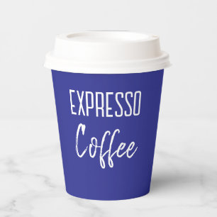 expresso Coffee editable Paper Cups