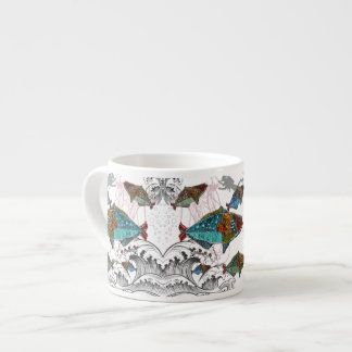 Expresso Conception de tasse de poisson amusant en utilisan