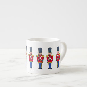Expresso Tasse à café Soldats de jouet de Noël