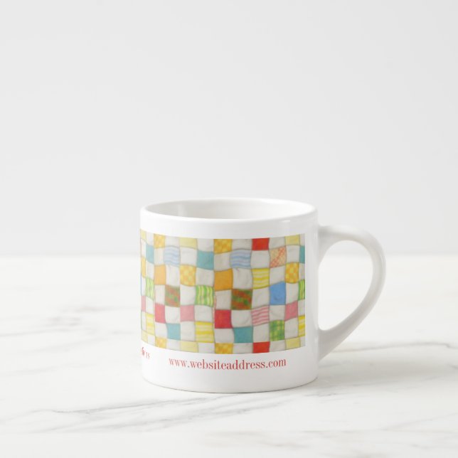 EXPRESSO TASSE À ESPRESSO IDENTIFIANT D'AFFAIRES DE COUVERT (Droite)