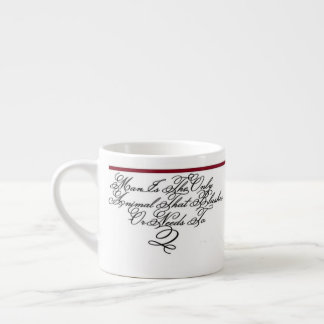 Expresso Tasse à espresso - une citation de Twain