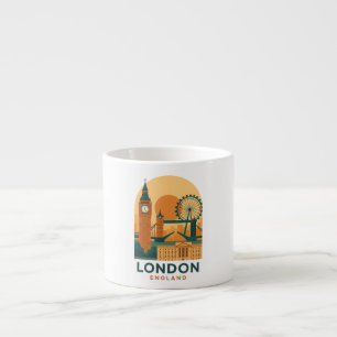 Expresso Tasse à espresso vintage Londres Angleterre – Voya