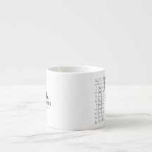 Tasse à motifs hiéroglyphes antiques égyptiens cla