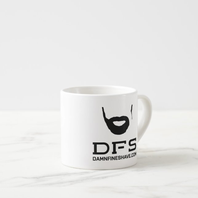 Expresso Tasse blanche de café express de DFS (Devant droit)