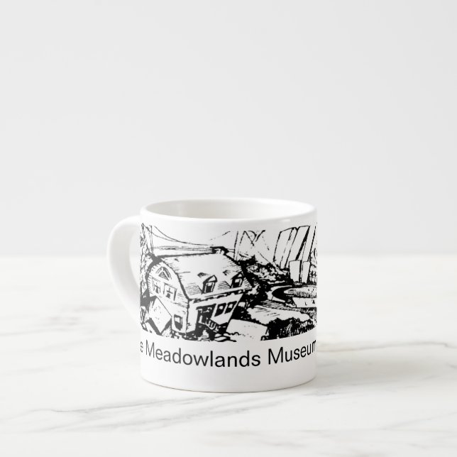 Expresso Tasse de café express de musée de prés (graphique (Devant gauche)