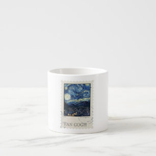 Expresso Tasse Décorative Inspirée de la Nuit Étoilée
