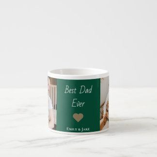 Expresso Tasse d'espresso personnalisée Meilleur Papa avec 