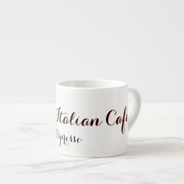 Expresso Tasse italienne de café express du café de Bosco (Devant droit)