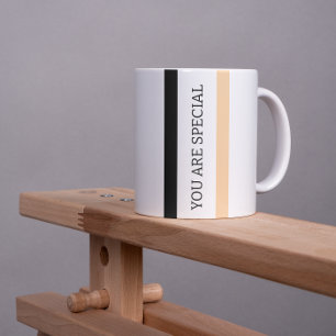 Expresso Tasse minimale de citation « Vous êtes spécial »