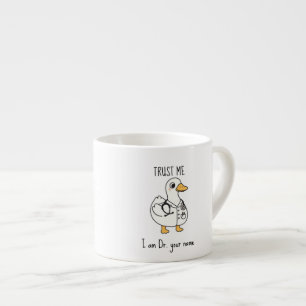 Expresso Tasse personnalisée Canard Docteur 