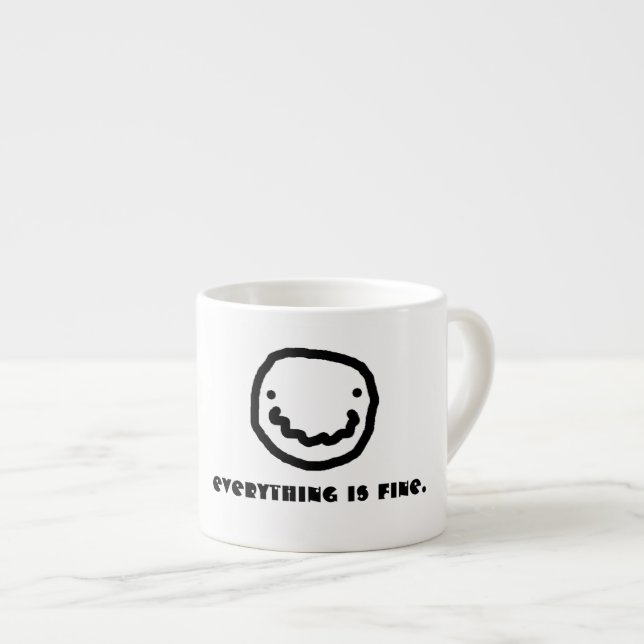 Expresso Tout est tasse fine (Devant droit)