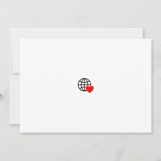 Exprimer sa gratitude avec des cartes personnalisé (Devant)