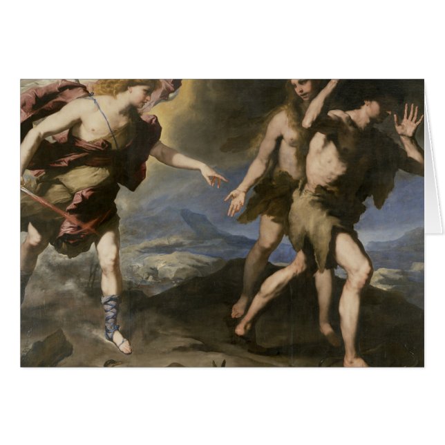 Expulsion du paradis (Devant horizontal)