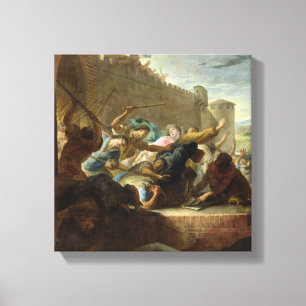 Expulsion of the Huguenots Canvas Print