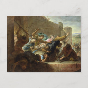 Expulsion of the Huguenots Postcard