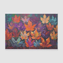 Exquisite Autumn Leaves, Colourful Fall Design
