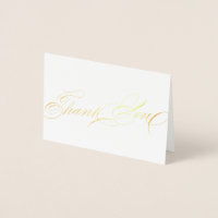 Exquisite Elegant Calligraphy Thank you Script