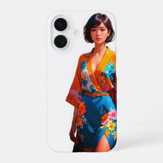 Exquisite Floral Blossom iPhone 16 Case