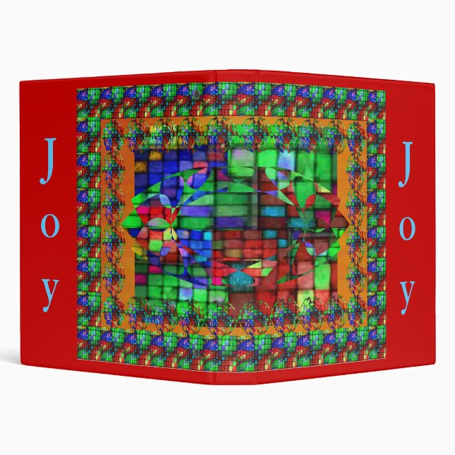 Exquisite Glass Mosiac Binder (Background)