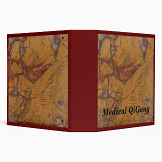 Exquisite Jasper rock designed QiGong binder