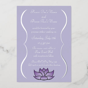 Exquisite Lotus in Purple