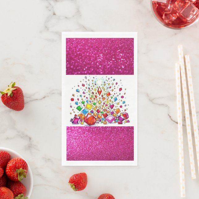 Exquisite Luxury Paper Napkins – Premium Quality  (Insitu)