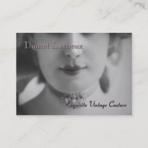 Exquisite Vintage Business Card
