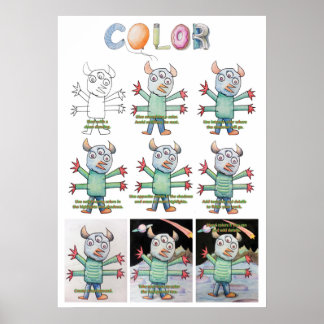 Extended Colouring Poster