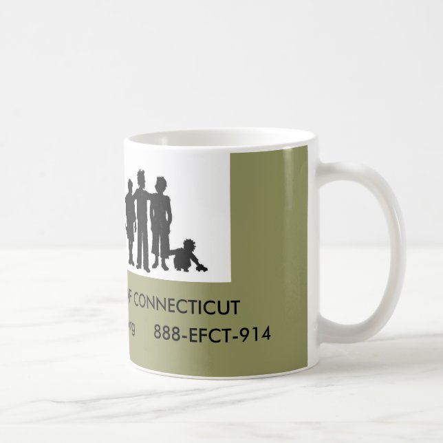 EXTENDED FAMILY OF CONNECTICUT COFFEE MUG (Right)