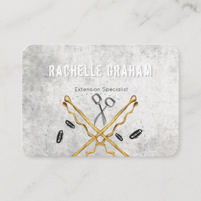 Extension clips appointment card (Front)