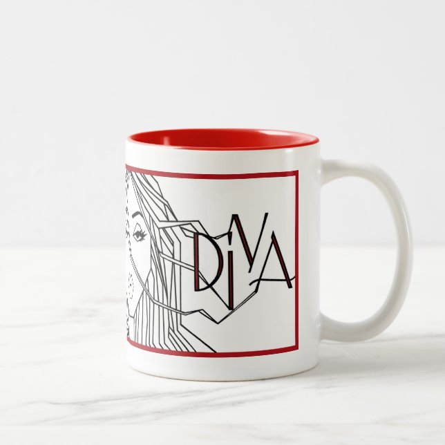 "Extensions de DIVAtude" Mugs (Droit)