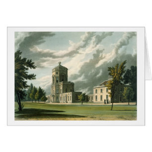 Extérieur de l'observatoire astronomique, illustr