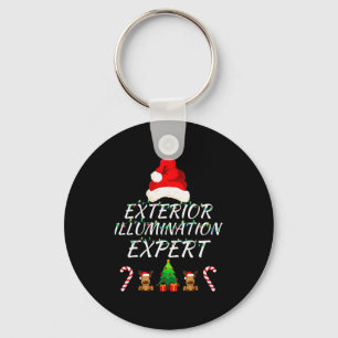 Exterior Illumination Expert Christmas Lights Deco Keychain